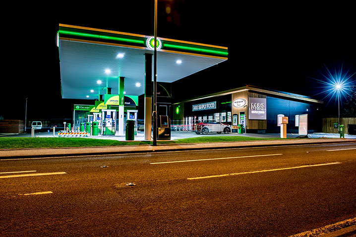 Photo of Redhall service station